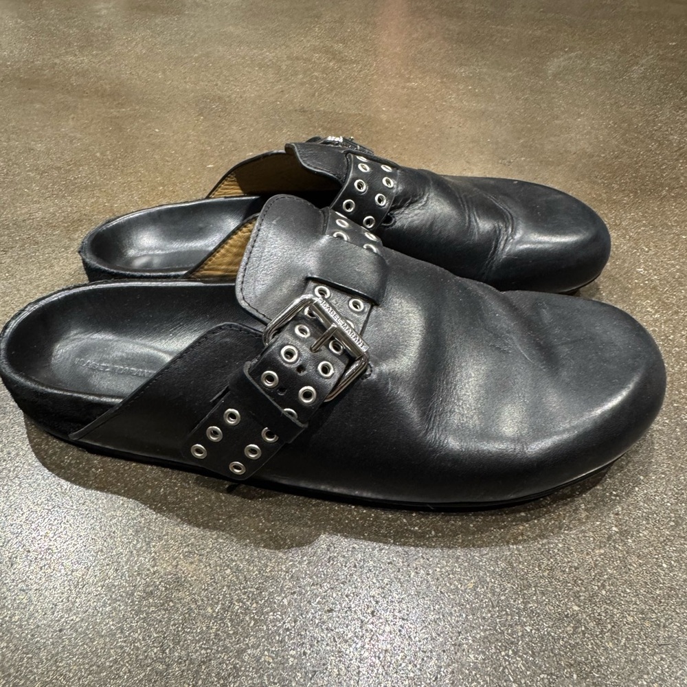 Isabel Marant leather slip on shoe - Picture 2 of 6